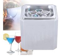 Glass Chiller Froster, Quick Cooling CO2 Drink Chiller, -45°C Instant Chiller for Cocktails, Beer, Mixed Drinks, Ideal for Bars and Kitchens