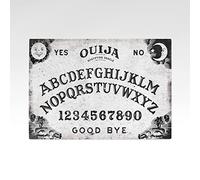 Glass Chopping Board - Ouija Board White - Textured Glass Cutting Kitchen