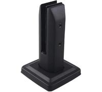 Glass Clamp 1 Piece Glass Spigot Bracket Floor Glass Holder for Stairs Railing Glass Support 20cm Balustrade Post Clamp Glass Fittings