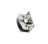 Glass Clamp Clip, 2pcs Door Clamp Clip Durable Shower Hinge for Glass Door Adaptive Glass for 8-10mm Glass