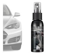 Glass Cleaner - 50ml Portable Stain Remover, Car Windshield Privacy Spray | Powerful Streak Free Anti Fogging Liquid, Fast Acting Clear Vision Deicing Defogging Agent for Trailer RV
