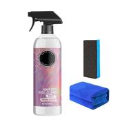 Glass Cleaner Heavy Duty Wheel Cleaner Easily Hard Water From Windows Also Suitable For Clear Coat Spray Paint Vehicle Emblems Alloy Wheels (236ml) FcQ549 (23x5cm)