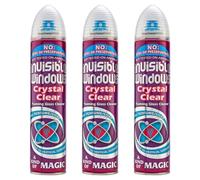 Glass Cleaner Spray 3 x 300 ml | Streak-Free Window Cleaner and Screen Cleaner | Multi-Surface Cleaner for Home and Car Glass Cleaner | Window Vac Cleaner