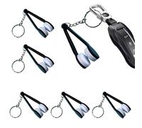 Glass Cleaner Tools, Eyeglass Cleaner Tools, Small Fingerprint Eraser 6 Pieces Cleaner Glasses with Keychain, Soft Tool for Lens and Cell Phone Northscratch Glass Accessories