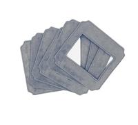 Glass Cleaning Mop Pads,Compatible for ABIR,W140 Vacuum Cleaner Robot,24x24cm Washable Clothes Rags for Washing Windows High Absorbency(6pcs)