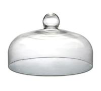 Glass Cloche Dome I Diameter 26cm I Large Mouth Blown Round Glass Dome