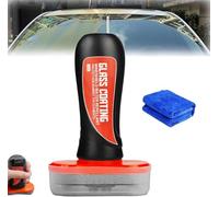 Glass Coating,Loui-sx Glass Cleaning Board, Glass Coating for Windshield, Windshield Hydrophobic, Improves Clarity and Visibility for Enhancing The Visual Effects of Automotive Windshields (1PC)