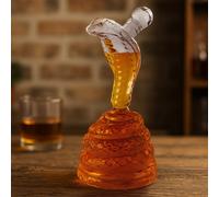 Glass Cobra Decanter