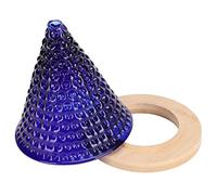 Glass Coffee D, Pot Filter Reusable Glass Dripper Funnel Pour Over Origami Dripper Kettle Brewer AccessoriesBrown Makers Reusable Accessories Brown (Blue)