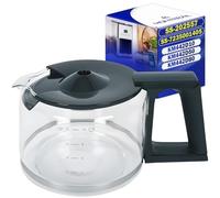 Glass Coffee Pot for Filter Coffee Machine with The Original Code SS-202557 SS-7235001405 for Krups Control Line KM442D - MONTERAL