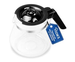 Glass Coffee Pot Replacement for Tefal SEB FS-1000050584 Glass Coffee Kettle Coffee Tea Kettle Glass for Coffee Lovers Coffee Machine WMF 0412250011 BUENO
