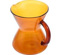 Glass Coffee Server for Controlled Pouring 300ml with Spout and Handle | Glossy Design, Anti-scalding Construction, Suitable for Green Tea, Gravy, Dessert Toppings and Restaurant Service