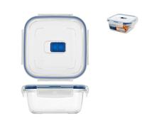 Glass Container Pure Box Square Liters 0.76 H7676 Transparent ARC