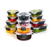 Glass Food Storage Containers - 12 Piece Set