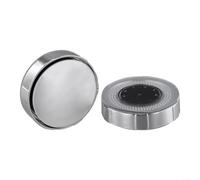 Glass Convex Blind Spot Mirror 5cm Silver Frame