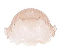 Glass Crackle Amber Shade for Lamp Replacement Pendant Lights