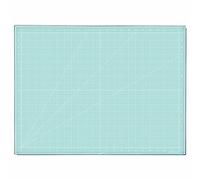 Glass Craft Mat | Heat, Scratch, & Stain Resistant | Perfect for Mixed Media Artwork (Aqua, 18 x 24in)