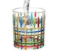 Glass Cup for Coffee - Made of Clear, 16 oz | Long-lived cups made of borosilicate glass, heat-resistant coffee cups, microwave and dishwasher-safe, stylish coffee