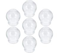 Glass Cupping Therapy Set, 7pcs Chinese Fire Cupping Kit for Back Pain Relief and Muscle Relaxation, Thickened Glass Massage Cups