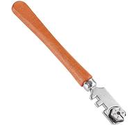 Glass Cutter, 30MM Professional Six Wheel Glass Cutter Craft Cutting Kit Tool with Handle Beautiful design