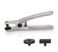 Glass Cutting Running Pliers for BO700.0, Stained Running Glass Plier for Perfect Curves, Achieve Deep Internal Curve Cutting, Running Plier Designed for Glass Artists, 2 sets of Jaw Pads