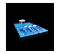 Glass Cuvette 3.5ml Liquid Sample Absorption Cell Light Path 10mm
