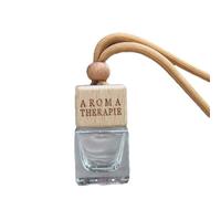 Glass Diffuser Bottle - Elegant Glaess Empty Hanging Car Diffuser Bottlee | Atmosphere Enhancing Spaces Car Oil Diffuser | Empety Gleass Essentiael for an autom pendant