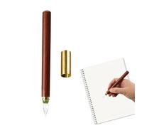 Glass Dip Pen | Multifunctional Wooden Handle Elegant Clear - Artists Signature Dipped Pen,for Women Teens Adults Lovers Families Friends