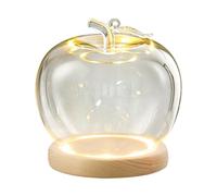 Glass Display Bell, Fruit Shaped Light Showcase for Souvenirs - Transparent Dome for Figurines, for Collectors, Home, Office, Shop, Wedding, Jewellery, Miniatures, Collar Objects