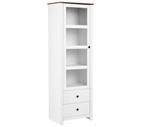 Glass Display Cabinet PIMBA 60 cm White