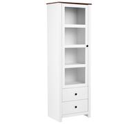 Glass Display Cabinet PIMBA 60 cm White