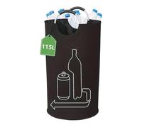 Glass Disposal Bag for 115 L Bottles - Large Volume Fabric Construction, Large Capacity Carry Bag, Reinforced Transport Handle, Organised Sorting Solution | For The Area Of Small
