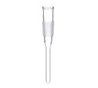 Glass Distillation Adapter, Borosilicate Glass Thermometer Adapter for Lab Use 14/23 19/26 24/29 40mm 100mm(40mm Joint 14)