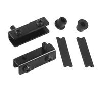 Glass Door Cabinet Hinges with Concealed Mounting Corrosions Resistant Secure Glass Door Hinges for Furniture Maker Accessories