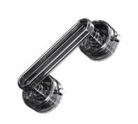Glass Door Handle Suction Grab Bar - Suction Cup Grab Rails Bathroom | Anti Slip Bath Handl | No Drill Bathroom Safety Handle | Bathtub, Cabinet Doors Use | Easy Installation & Enhanced Stability