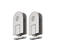 Glass Door Hinge,Bathroom Clamp,Pivot Hinges,Frameless glass door hinge 360 degrees pivot hinge Bathroom door clamps 304 stainless steel Shower door accessories Door Holder wine cabinet Showcase Repla