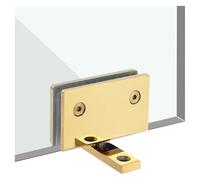 Glass Door Hinges Bathroom Clamp Stainless Steel 304 Wall Mount Hinge 5mm Thick Rotating Shaft Bathrooms