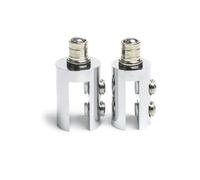 Glass Door Hinges Smooth Shaft Cylindrical Overturn Hinge Suitable for 3-8mm Copper 2Pcs