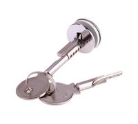 Glass Door Lock Sliding Glass Push Door Hardware Accessories Showcase Display Cabinet Window Lock Lock