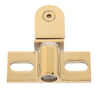 Glass Door Pivot Hinges Stainless Steel Two Way Opening for Shower | Golden Finish, Top and Bottom Clamp Design, Sleek Modern Style for Glass Doors and Shower Screens