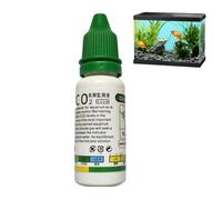 Glass Drop Checker Kit with Premix 4dKH and pH Reagents, 3 Minute Setup, 3 Seconds Read Results Reflect Levels, Aquatic Glass Drop Checker PH Monitor, Aquarium Plants, Fish Tank Test Kit