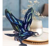 Glass Dwarf Frog Fish Crow Sunflower Bear Tabletop Funny Interest Originality Interesting Animal Shapes Plane Santa ClausA Ornaments (G, One Size)