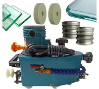 Glass Edge Grinding Machine with Single-Phase Motor and Axial Flow Ventilation, Polisher for Glass Stone Ceramics