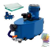 Glass Edge Polishing Machine, 800W Electric Edging Tool with 8 Diamond Wheels, 8000 RPM for Acrylic Marble Ceramic Stone Grinding