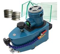 Glass Edging Grinder, 800W Electric Polishing Machine for Bevelled Glass, Acrylic, Marble, and Ceramic - Includes 8 Diamond Wheels