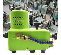 Glass Edging Machine - 800W Portable Polishing Machine for Glass, Marble, Ceramic with Diamond Wheel, 1-3m/Min Edge Finishing, Compact Design