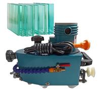 Glass Edging Polishing Machine for Marble Ceramic, 3-15mm Thickness, 1-3M/min Speed, Includes 45° Bevel Wheel for Smooth Finishing