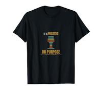 Glass Etching - It is Frosted On Purpose - Stencil Vinyl Value Graphic T-Shirt
