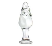Glass Expand Anal Plug Sex Toy Butt Plug Kit Prostate Massage Anal Dildo SM Waterproof for Men Couples Prostate Massager Crystal Pleasure Wand