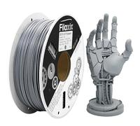 Glass Fiber PETG Filament 1.75mm, PETG GF 3D Printer Filament, Water and Weather Resistant,Compatible with Bambu LAB,QIDI MAX3, FLASHFORGE, Prusa MK4 FDM 3D Printer, 1 KG,Grey